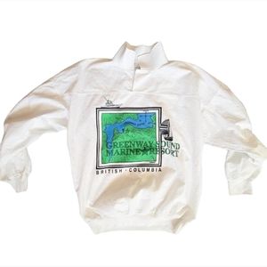 VINTAGE 90s SWEATSHIRT | women's size L | streetwear, vintage, academia